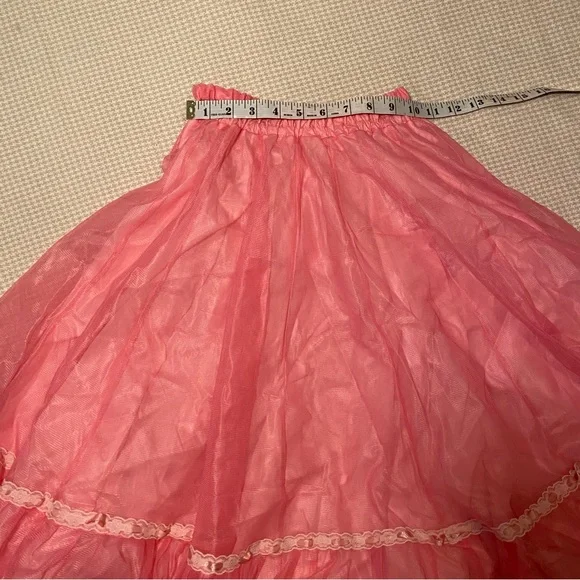 Pink Ruffled Circle Skirt - Picture 7 of 7